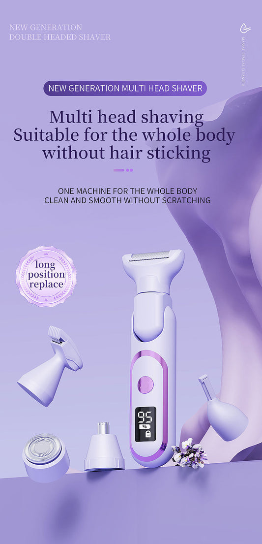 Gentle Glide Electric Shaver 5 in 1